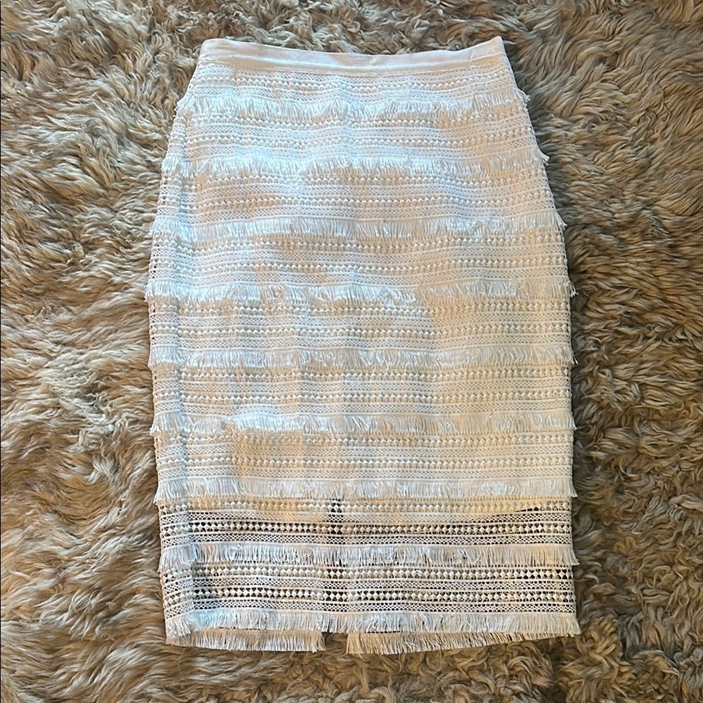 White skirt